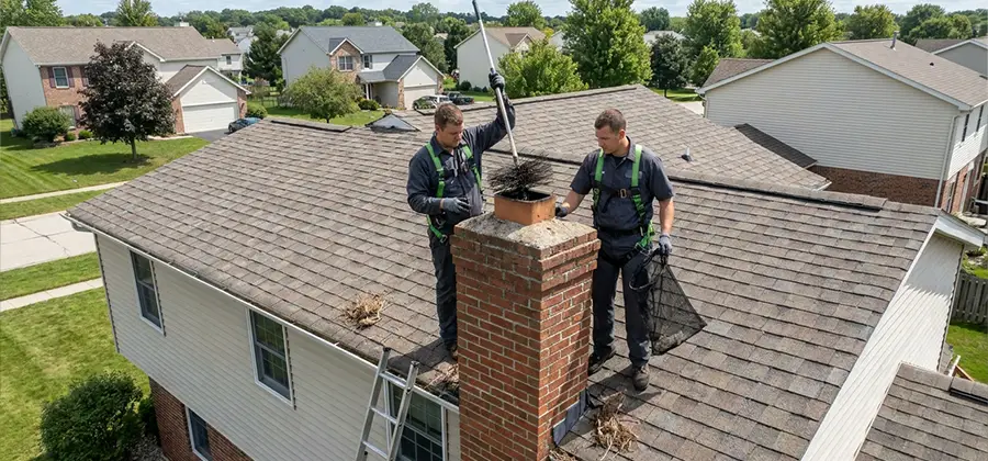Bird Removal From Chimney in Annandale