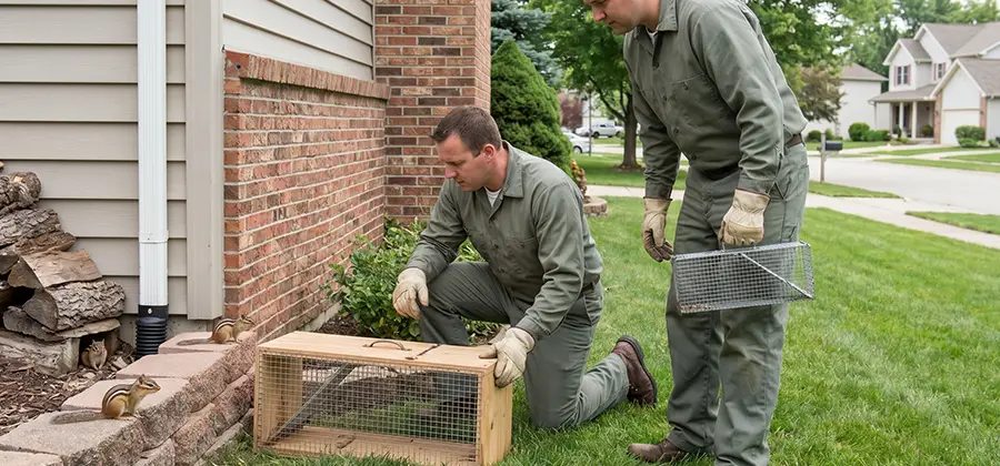 Remove Chipmunks From Yard in Annandale
