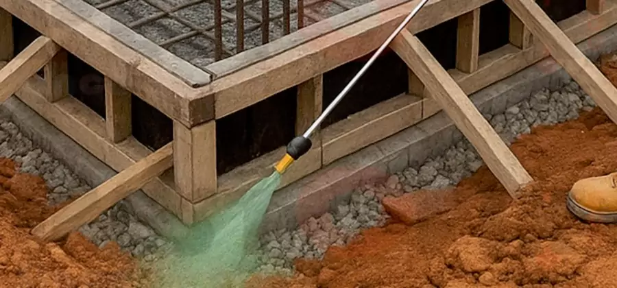 Foundation Slab Termite Treatment in Annandale
