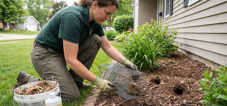 Organic Vole Control in Annandale