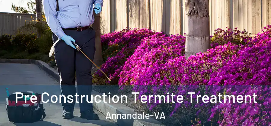 Pre Construction Termite Treatment Annandale-VA